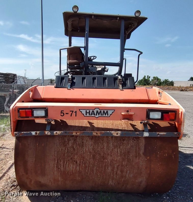 image for item JX9243 2002 Hamm HD130  double drum vibratory roller