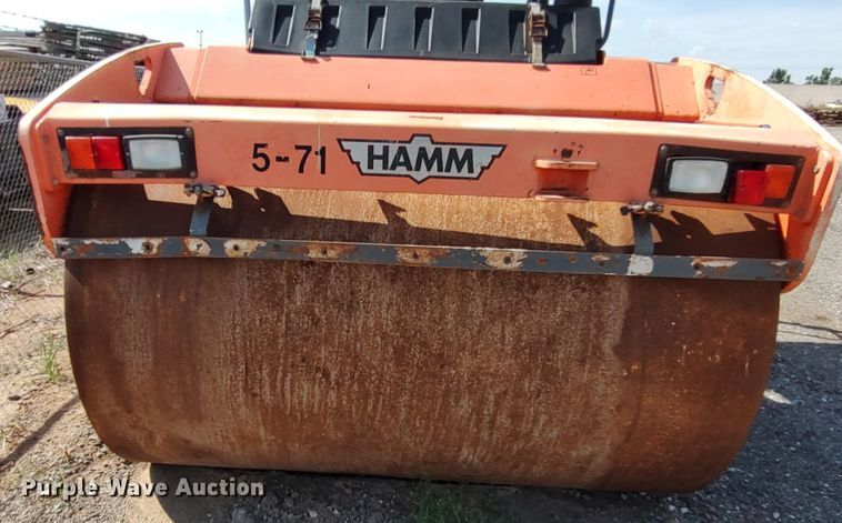 image for item JX9243 2002 Hamm HD130  double drum vibratory roller