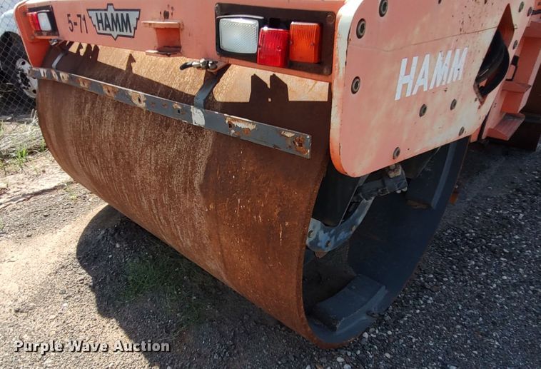 image for item JX9243 2002 Hamm HD130  double drum vibratory roller