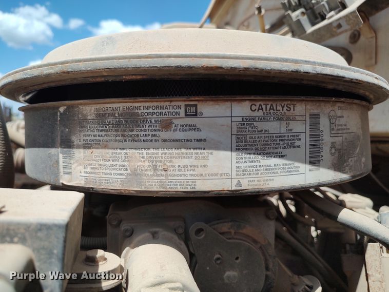 image for item JX9245 1993 Chevrolet Kodiak C5500  tank truck