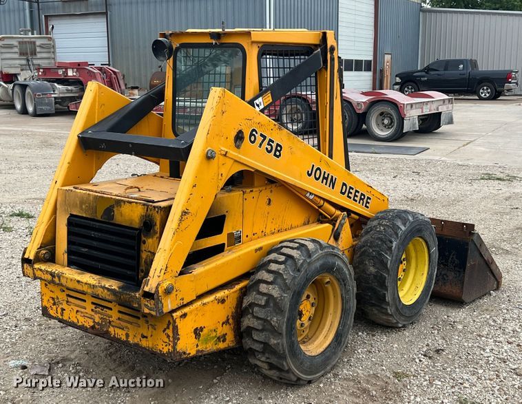 image for item JX9454 John Deere 675B  skid steer loader