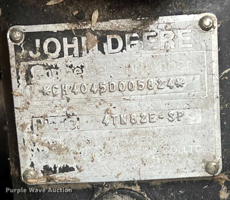 image for item JX9454 John Deere 675B  skid steer loader