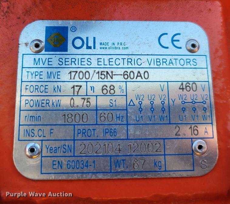 image for item JZ9179 Paladin Industrial  vibratory screen