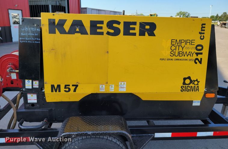 image for item JZ9181 2011 Kaeser M57  air compressor