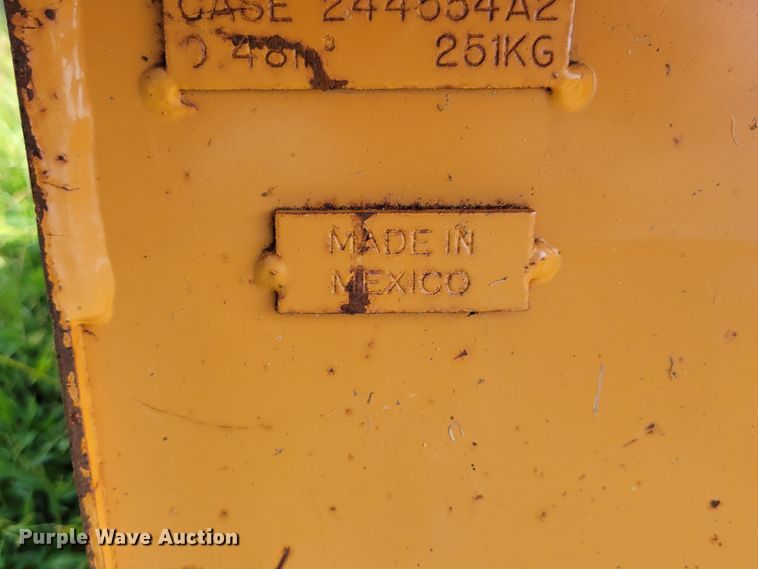 image for item JZ9190 Case  skid steer bucket