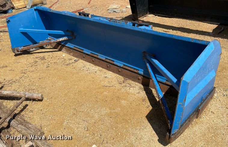 image for item KE9328 Daniels  skid steer snow pusher