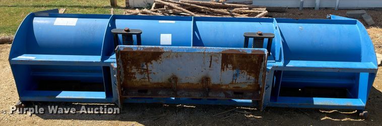 image for item KE9328 Daniels  skid steer snow pusher