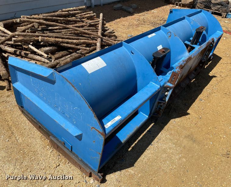 image for item KE9328 Daniels  skid steer snow pusher