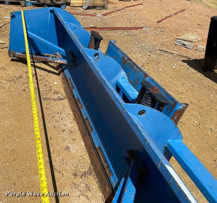 image for item KE9328 Daniels  skid steer snow pusher