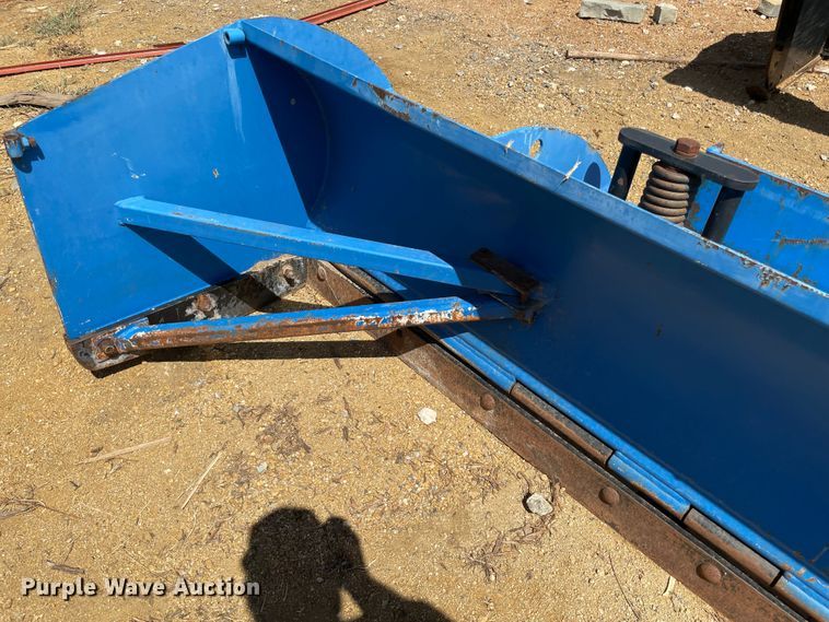 image for item KE9328 Daniels  skid steer snow pusher