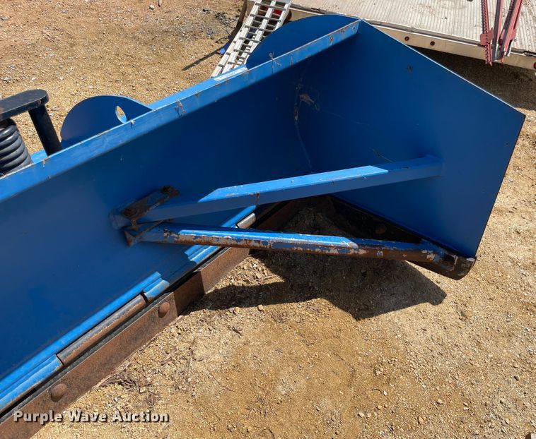 image for item KE9328 Daniels  skid steer snow pusher