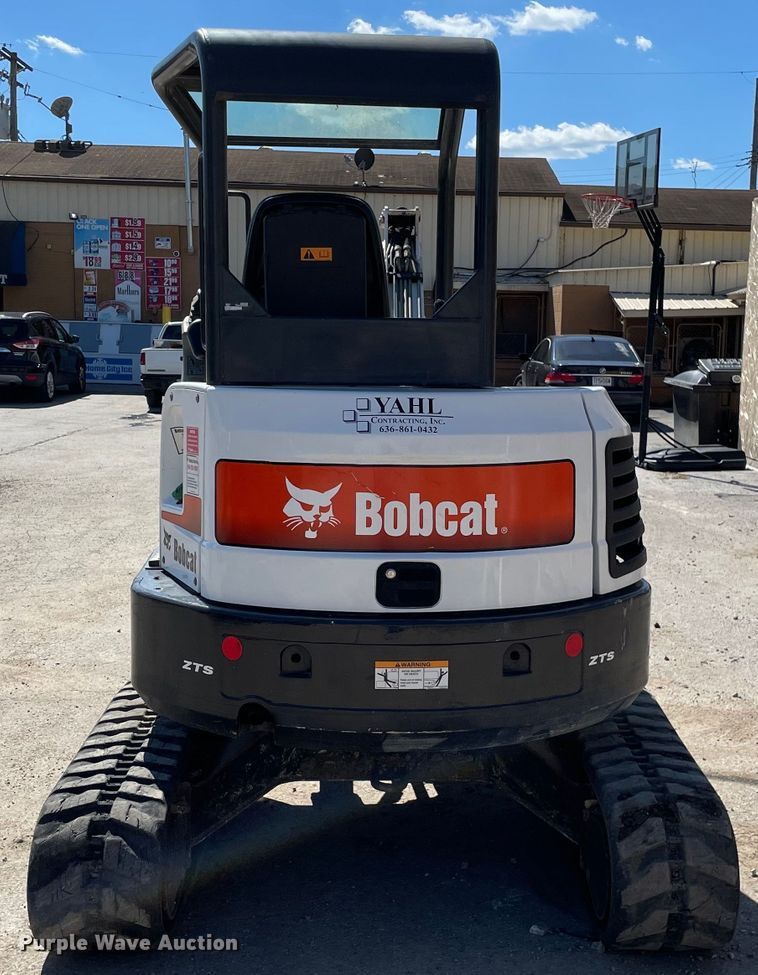 image for item KF9547 2015 Bobcat E35i  mini excavator