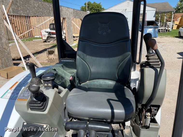 image for item KF9547 2015 Bobcat E35i  mini excavator