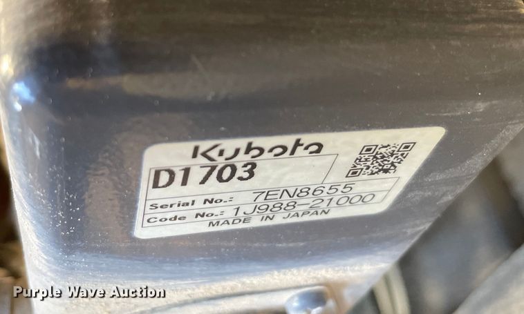 image for item KF9547 2015 Bobcat E35i  mini excavator