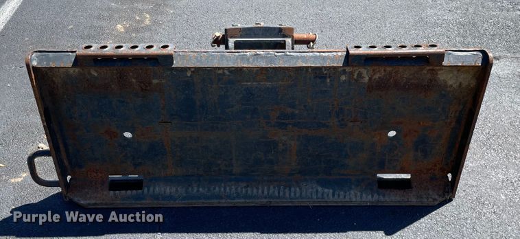 image for item KF9551 Bobcat  skid steer quick attach plate