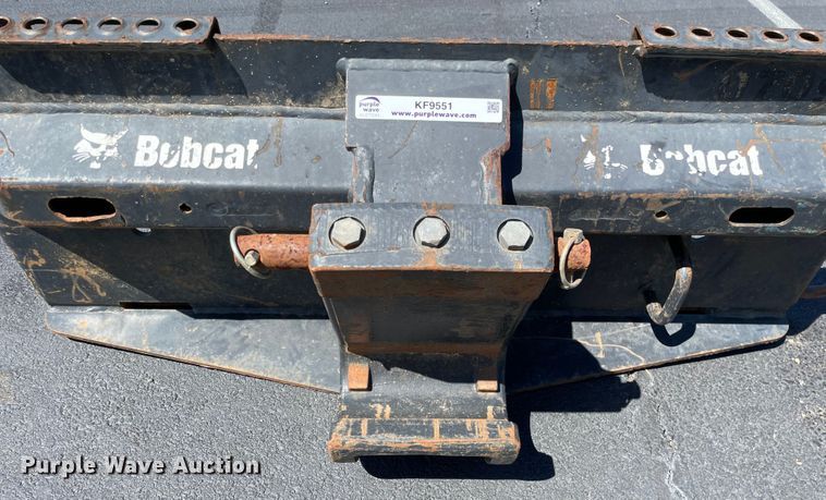 image for item KF9551 Bobcat  skid steer quick attach plate