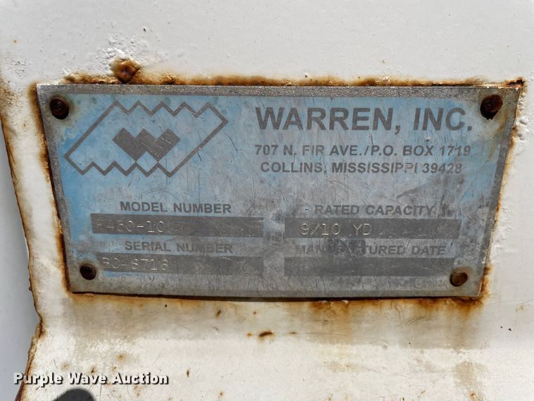 image for item KF9555 2001 Sterling L9501  dump truck