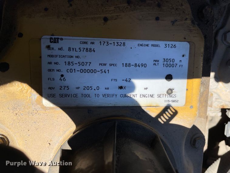 image for item KF9555 2001 Sterling L9501  dump truck