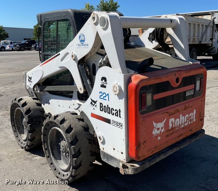 image for item KF9557 2015 Bobcat S650  skid steer loader