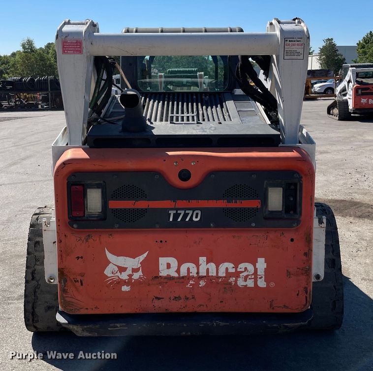 image for item KF9558 2016 Bobcat T770  tracked skid steer loader