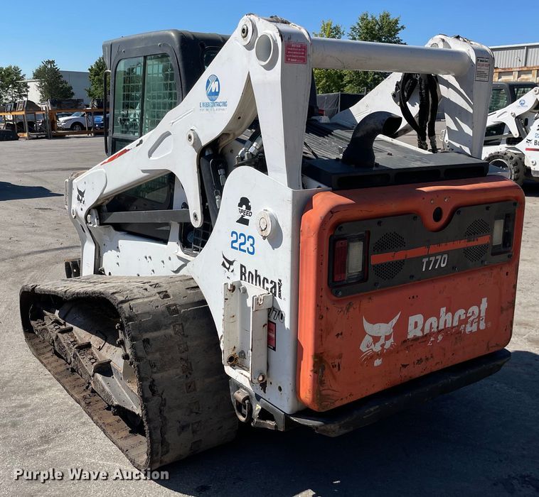 image for item KF9558 2016 Bobcat T770  tracked skid steer loader