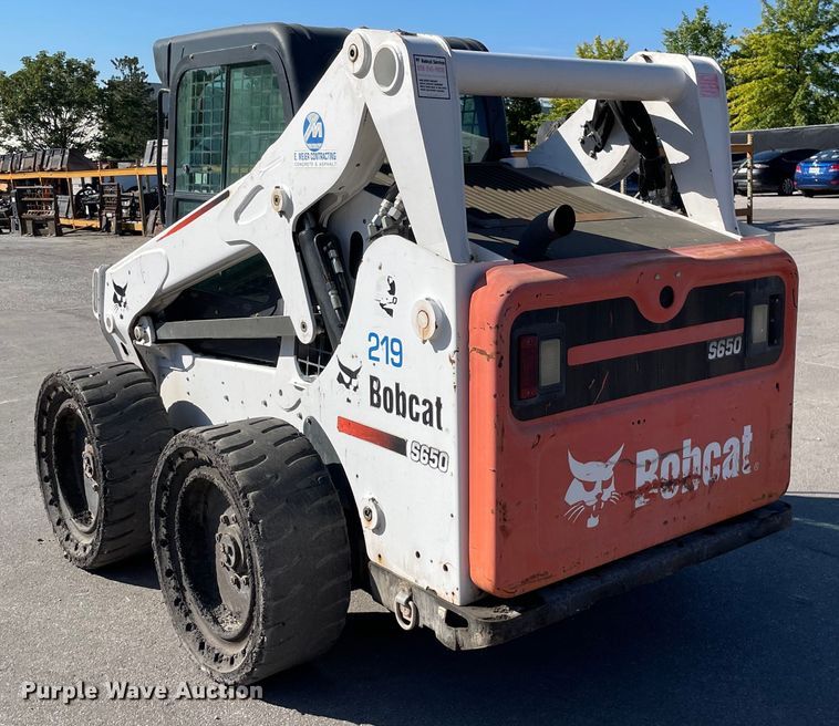 image for item KF9559 2015 Bobcat S650  skid steer loader
