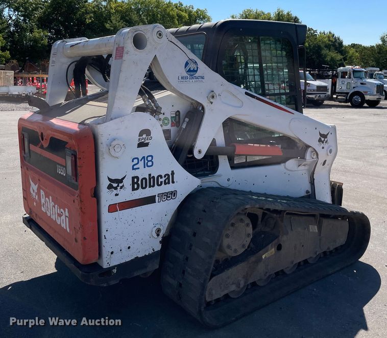 image for item KF9560 2015 Bobcat T650  tracked skid steer loader