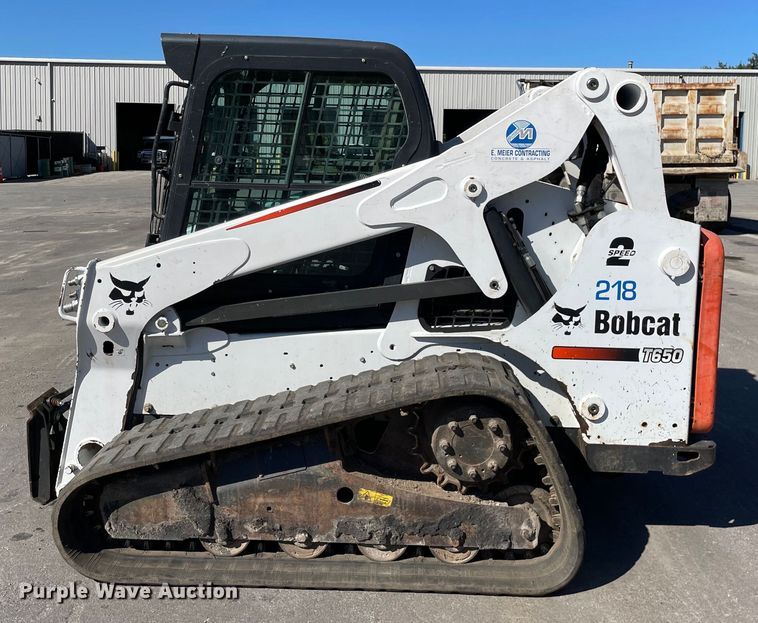 image for item KF9560 2015 Bobcat T650  tracked skid steer loader