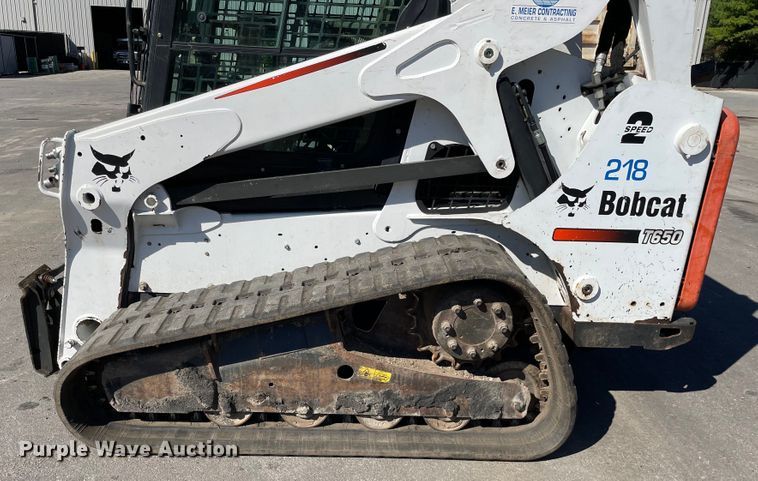 image for item KF9560 2015 Bobcat T650  tracked skid steer loader
