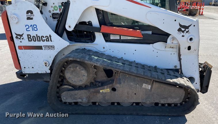 image for item KF9560 2015 Bobcat T650  tracked skid steer loader
