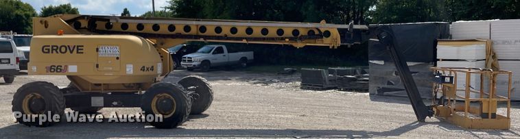 image for item KF9562 2000 Grove T66J  boom lift