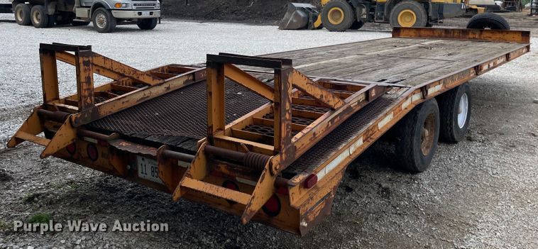 image for item KF9566 1996 Econoline MP423DE  equipment trailer