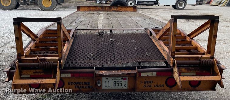 image for item KF9566 1996 Econoline MP423DE  equipment trailer