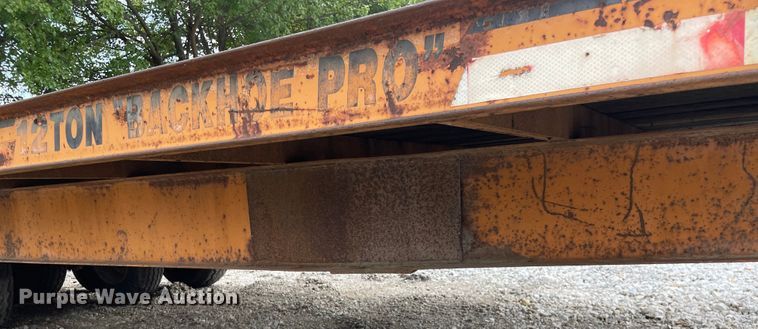 image for item KF9566 1996 Econoline MP423DE  equipment trailer