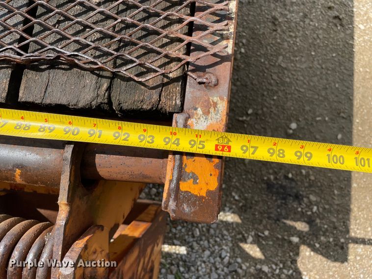 image for item KF9566 1996 Econoline MP423DE  equipment trailer