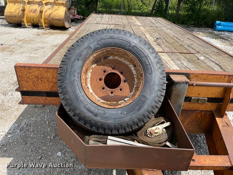 image for item KF9566 1996 Econoline MP423DE  equipment trailer