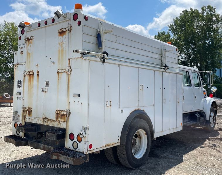 image for item KF9568 2000 International 4700  utility / service truck
