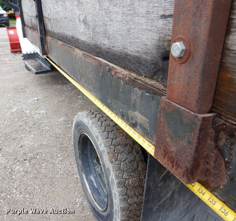 image for item KF9592 2003 GMC C4500  dump flatbed truck