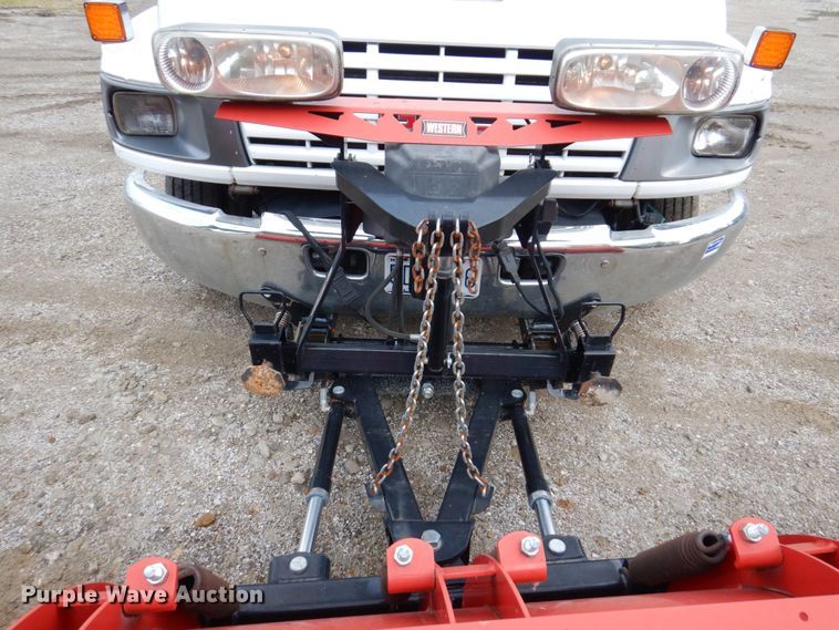 image for item KF9592 2003 GMC C4500  dump flatbed truck