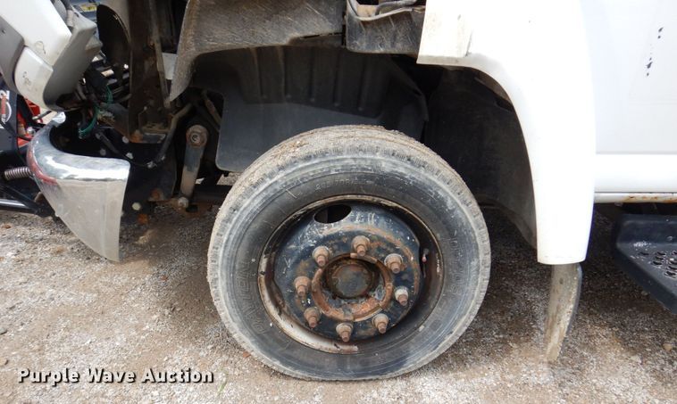 image for item KF9592 2003 GMC C4500  dump flatbed truck