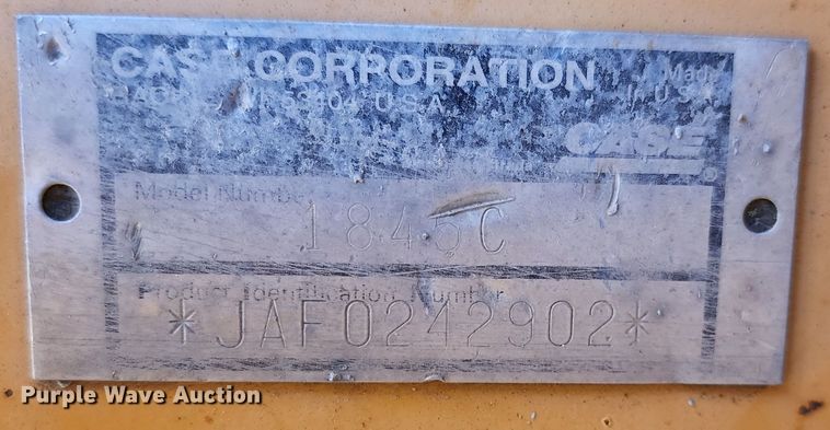 image for item KH9348 1998 Case 1845C  skid steer loader