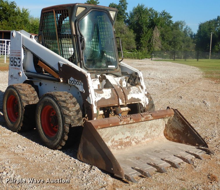 image for item KI9192 2000 Bobcat 863  skid steer loader