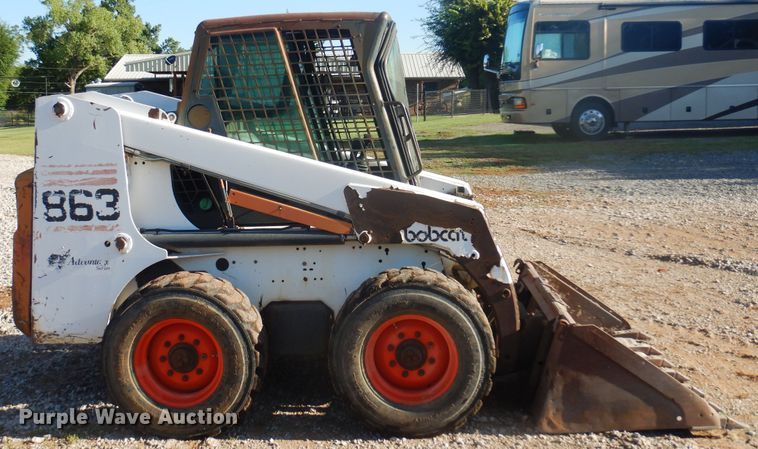 image for item KI9192 2000 Bobcat 863  skid steer loader