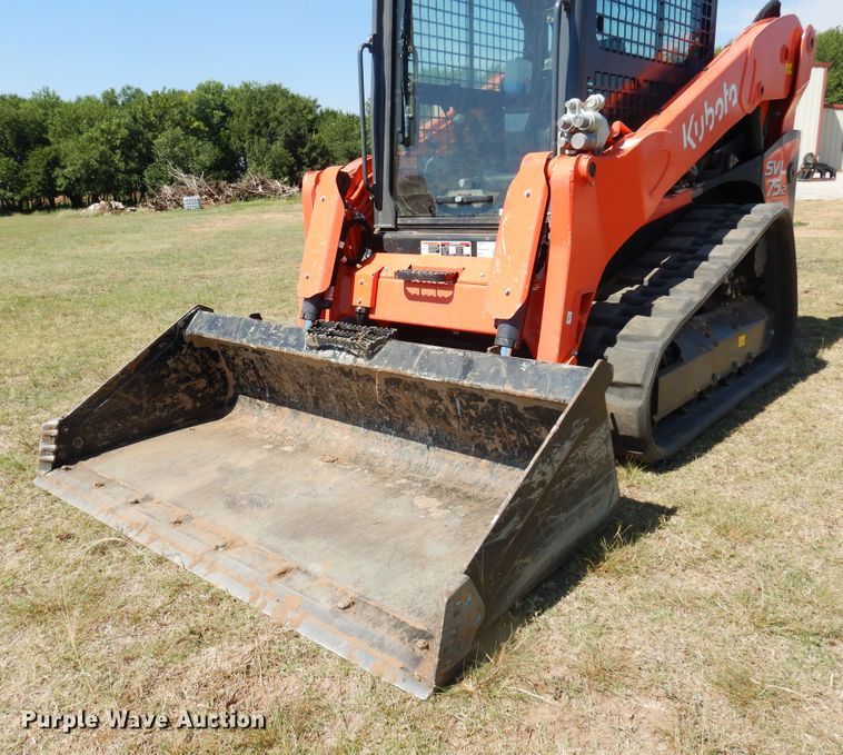 image for item KI9219 2021 Kubota SVL75-2  tracked skid steer loader