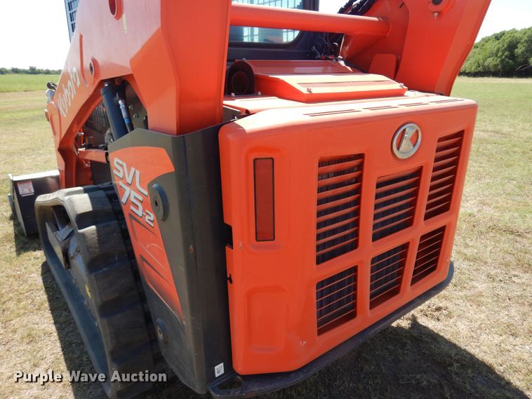 image for item KI9219 2021 Kubota SVL75-2  tracked skid steer loader