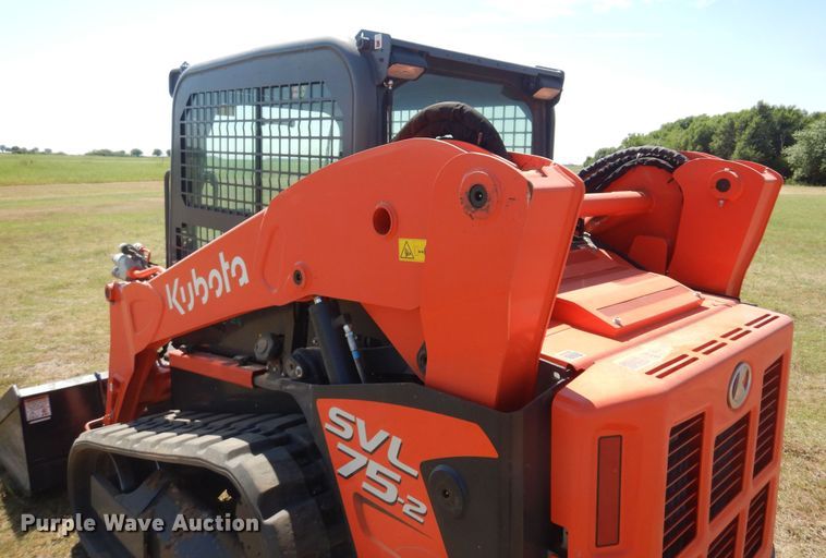 image for item KI9219 2021 Kubota SVL75-2  tracked skid steer loader