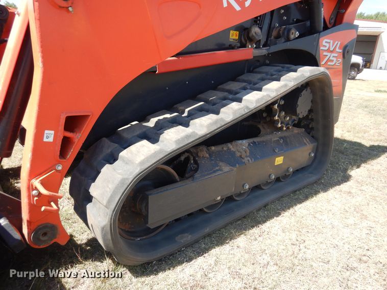 image for item KI9219 2021 Kubota SVL75-2  tracked skid steer loader