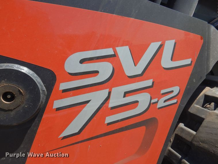 image for item KI9219 2021 Kubota SVL75-2  tracked skid steer loader