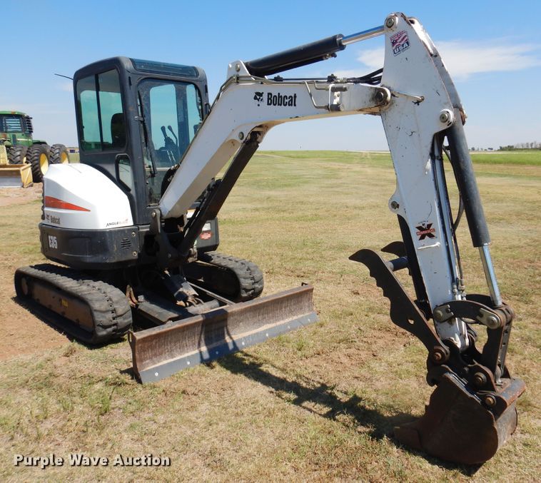 image for item KI9224 2016 Bobcat E35  mini excavator