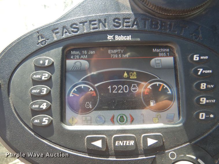 image for item KI9224 2016 Bobcat E35  mini excavator